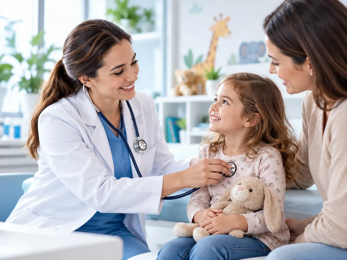 Imagem ilustrativa de profissional de Pediatria